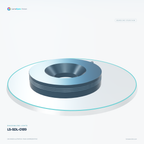 LS-SDL-0189 — Shadowless lights, 3D view 3. CAD-based illustration; finish is representative.