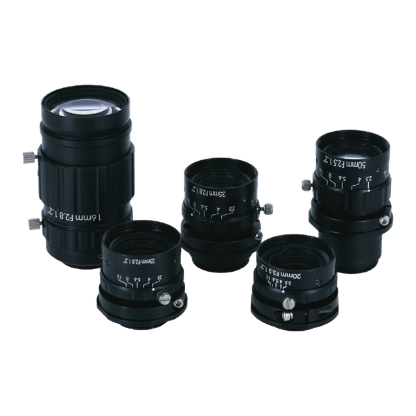 16 mm, 1.2", 25MP, C-mount Machine Vision Lens