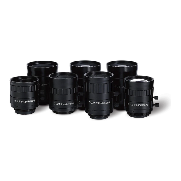 35 mm, 2/3", 12MP, C-mount Machine Vision Lens, WD 150 mm
