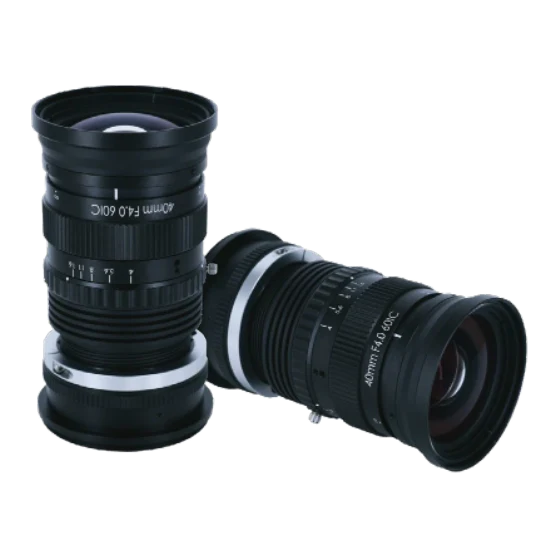 40 mm, 16K, M72-mount line scan lens