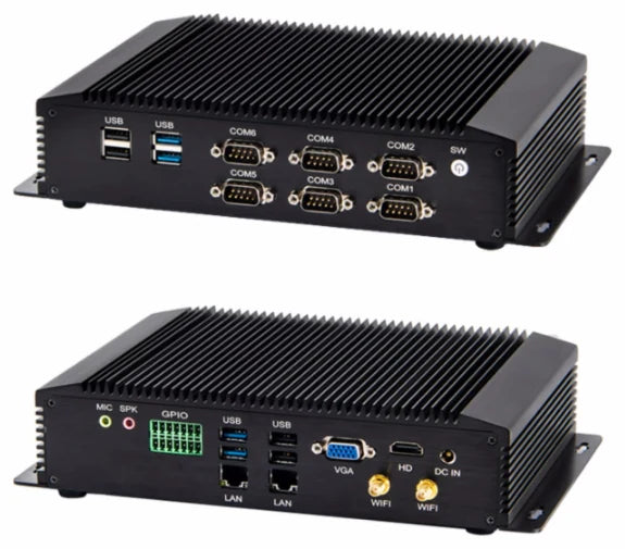 Fanless industrial PC, Intel Core i7-4500U, 230 x 175 x 50 mm (LS-IPC-0021)
