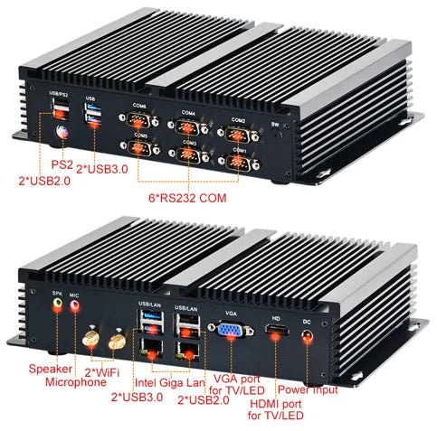 LS-IPC-S01 fanless industrial PCs