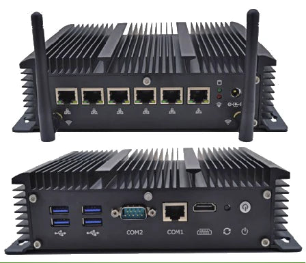 Fanless industrial PC, 5405U CPU, barebone (LS-SYG7X5405U)