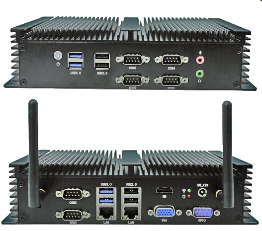 LS-IPC-S14 fanless industrial PCs