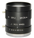 16 mm, 1", 5 MP, C-mount Machine Vision Lens, -0.016x ~ -0.146x, F1.4 Manual iris (LS-FFL-0609)