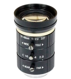16-48 mm, 2/3", 3 MP, C-mount Varifocal CCTV Lens (LS-CTV-0146)