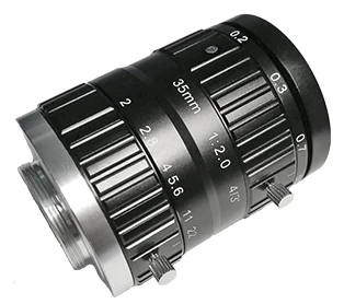 35 mm, 4/3", 10 MP, C-mount Machine Vision Lens (LS-S43MV3520-10M)