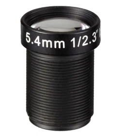 5.4 mm, 1/2.3", 10 MP, M12-mount Low-Distortion M12 Lens (LS-MBL-0169)