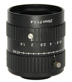 25 mm, 1.1", 10 MP, C-mount machine vision lens
