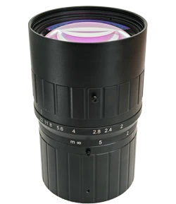 100 mm, 1", 5 MP, C-mount SWIR lens