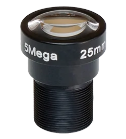 25 mm, 2/3", 5 MP, M12-mount Low-Distortion M12 Lens (LS-MBL-0123)