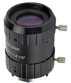 25 mm, 1/2", 1.3 MP, C-mount SWIR lens