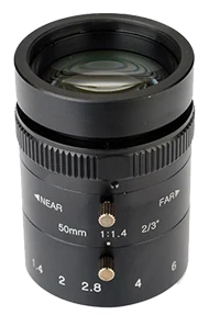 50 mm, 2/3", 5 MP, C-mount Machine Vision Lens (LS-SMV5014-5M)