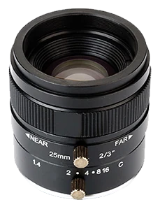 25 mm, 2/3", 5 MP, C-mount Machine Vision Lens (LS-SMV2514-5M)