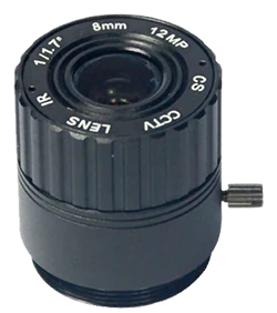 8 mm, 1/1.7", 12 MP, CS-mount Fixed CCTV Lens (LS-SFC0818IR-12M)