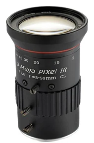 5-50 mm, 1/2.7", 3 MP, CS-mount Varifocal CCTV Lens (LS-SVM0550IR-3M)