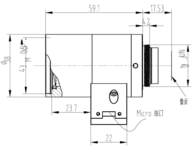 16 mm, 1.1", 10 MP, C-mount Liquid-Lens Autofocus Lens (LS-S11AF-L-1640-10M)