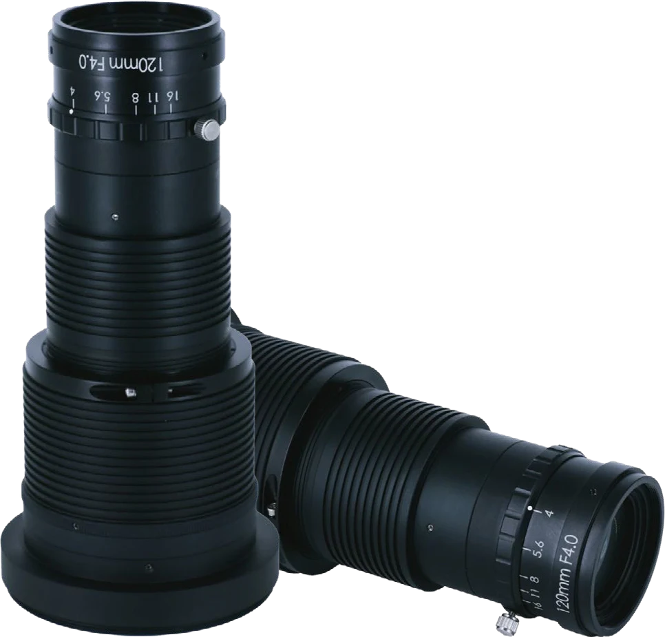 16K line scan lens 120 mm fixed-magnification (LBS12016K-0xx)