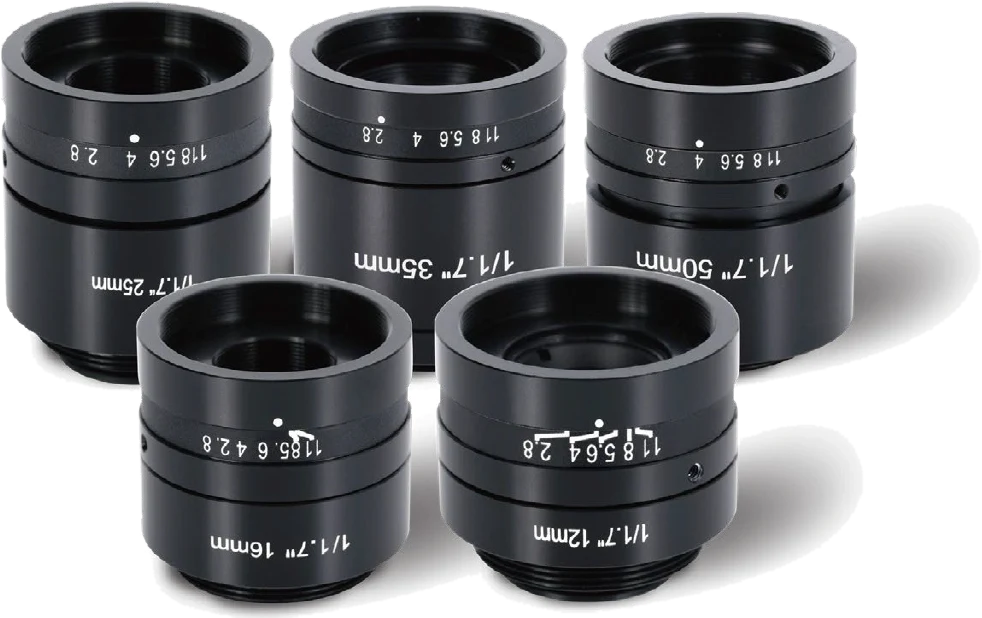 1/1.7 inch 12MP industrial lens (XTY..17C)