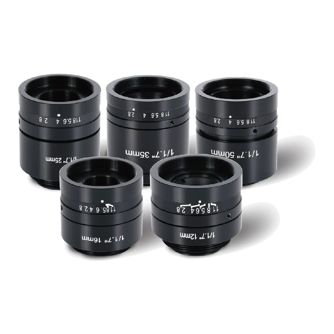 35 mm, 1/1.7", 12MP, C-mount Machine Vision Lens (LS-XTY3517C)