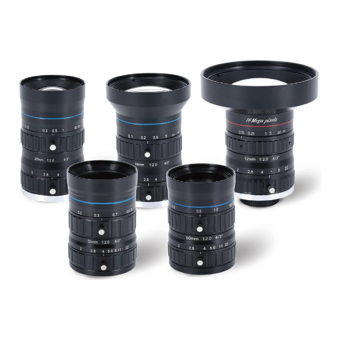 35 mm, 4/3", C-mount Machine Vision Lens (LS-XTY3543)