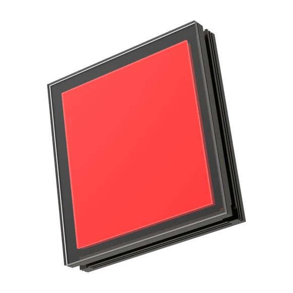25 x 25 mm Edge-Lit Collimated LED Backlight (LS-FCP-25X25)