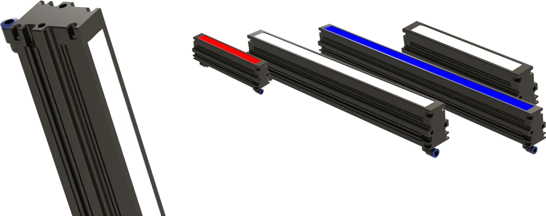 Photovoltaic infrared line scan light (LNR series)